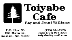 Toiyabe Cafe